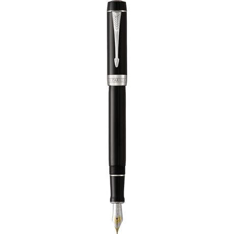 Перова ручка Parker DUOFOLD Classic Black СT FP18-C F 92 101