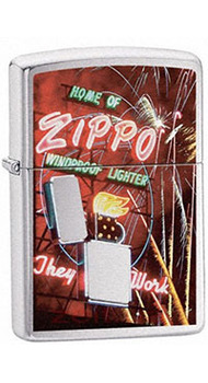 Запальничка Zippo 200 ZIPPO NEON SIGN 24069