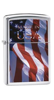 Запальничка Zippo 200 MADE IN USA FLAG 24797