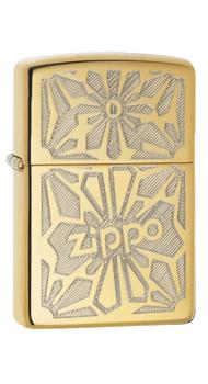 Запальничка Zippo Ornament High Polish Brass 28450