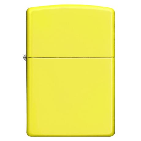 Запальничка Zippo Reg Neon Yellow Lighter 28887