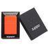 Зажигалка Zippo Reg Neon Orange Lighter 28888