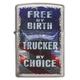 Запальничка Zippo 200 Free By Birth 29078