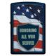 Запальничка Zippo All Who Served 29092