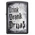 Запальничка Zippo 218 Drink Drank Drunk Design 29618