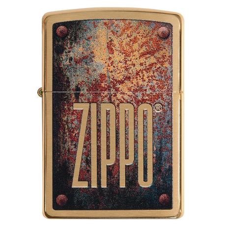 Запальничка ZIPPO 204B Rusty Plate Design 29879