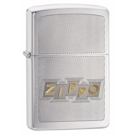 Запальничка ZIPPO 200 PF20 Zippo Block Letters Design 49204