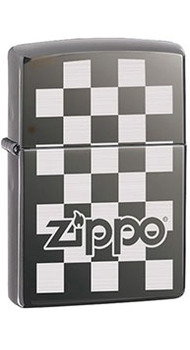 Запальничка Zippo CHECKERBOARD BLACK ICE 324678