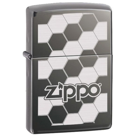 Зажигалка Zippo HONEYCOMB BLACK ICE 324680