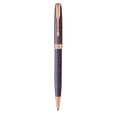 Шариковая ручка Parker SONNET 17 Cisele Silver Purple Matrix PGT BP 88 032