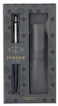 Набір Parker JOTTER 17 Royal Blue CT BP + черн.чехол в подар.уп. 16 332b17