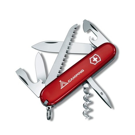 Складной нож Victorinox CAMPER 91мм 13 предметов Лого "Camping" Vx13613.71