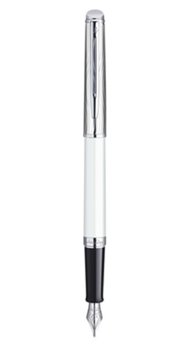 Перова ручка Waterman HEMISPHERE Deluxe White CT FP F 12 063