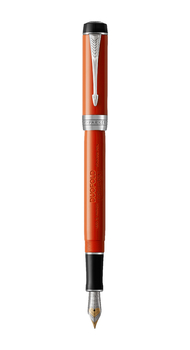 Перова ручка Parker Duofold Classic Big Red PT FP18-C F 92 301