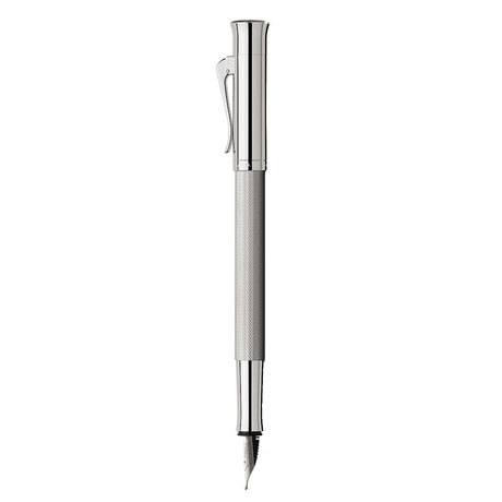 Перьевая ручка Graf von Faber Castell GUILLOCHE RHODIUM 146590