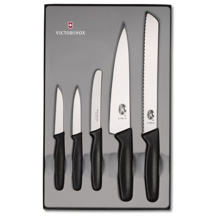 Набор кухонный Kitchen Set 5шт с черн. ручкой (5 ножей) Vx51163.5