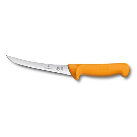 Кухонный нож Victorinox Swibo Boning Flex 13см с желт. ручкой Vx58406.13