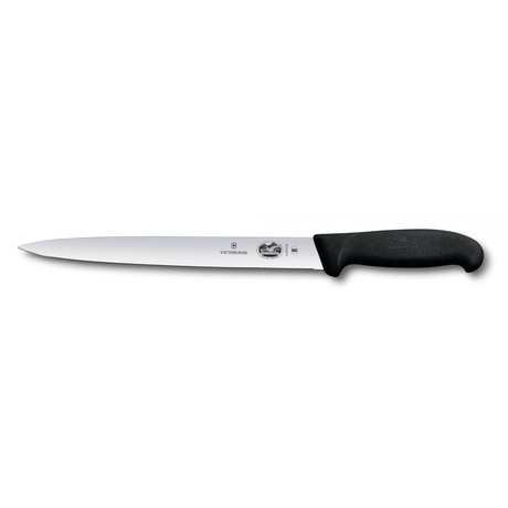 Кухонный нож Victorinox Fibrox Sausage 25см с черн. ручкой Vx54473.25