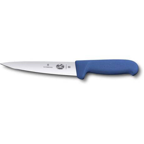 Кухонный нож Victorinox Fibrox Sticking 14см с син. ручкой Vx55602.14