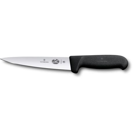 Кухонный нож Fibrox Sticking 12см с черн. ручкой Vx55603.12