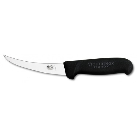 Кухонный нож Victorinox Fibrox Boning 12см узкое обвалочный с черн. Ручкой Vx56603.12