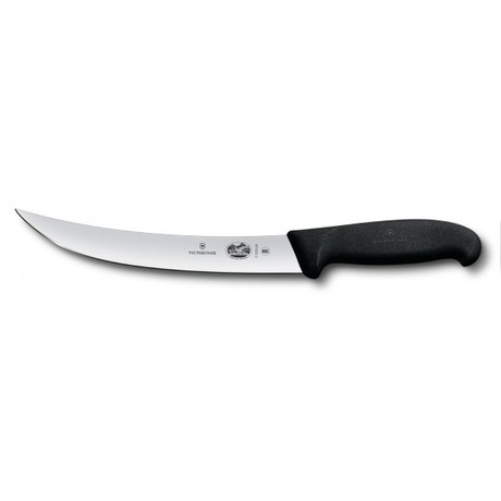 Кухонный нож Victorinox Fibrox Breaking 25см узкое с черн. ручкой Vx57203.25