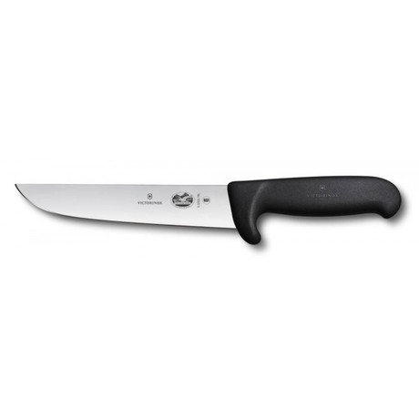 Кухонный нож Victorinox Fibrox Butcher 18см с черн. ручкой Vx55203.18