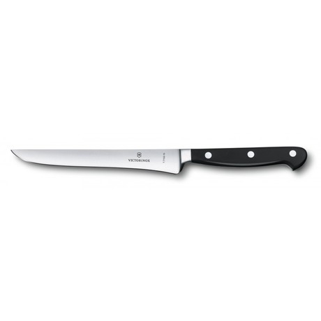 Кухонный нож Victorinox Forged Boning German Type 15см с черн. ручкой Vx77153.15