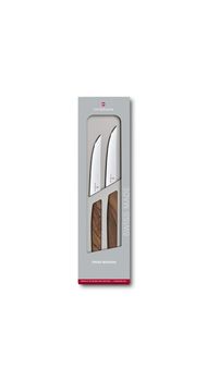 Кухонний ніж Swiss Modern Steak Set 2 ножа 12см с орех. ручкой (GB) Vx69000.12G
