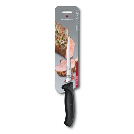 Кухонный нож Victorinox SwissClassic Boning Flex 15см с черн. ручкой (блистер)