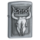 Запальничка Zippo 207 BULL SKULL EMBLEM 20286