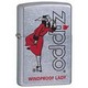 Запальничка Zippo Классическая бензиновая ветрозащищённая Запальничка Zippo 207 ZIPPO RED AND CHROME 28465.