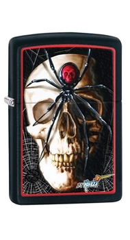 Запальничка Zippo Mazzi Skull & Spider 28627