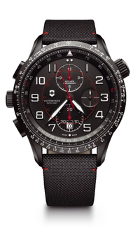 Мужские часы Victorinox AIRBOSS Mechanical Chrono M9 Black Edition V241716