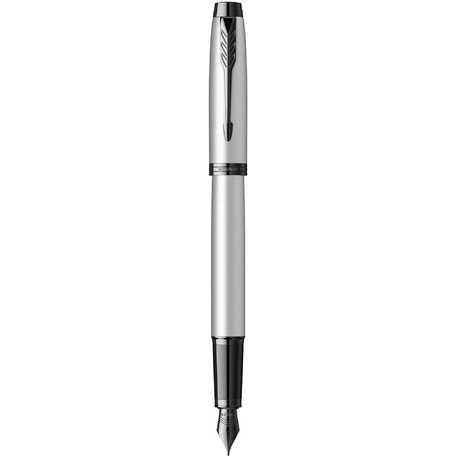 Перова ручка Parker IM 17 Achromatic Grey BT FP F 22811
