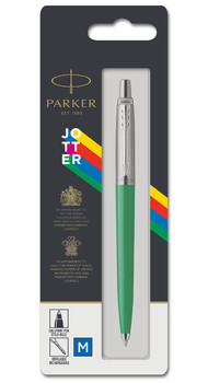 Ручка кулькова Parker JOTTER 17 Plastic Green CT BP блістер 15 236