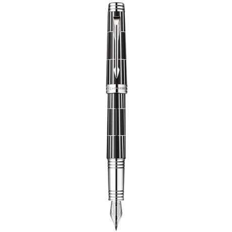 Перова ручка Parker PREMIER Luxury Black PT F 89912B