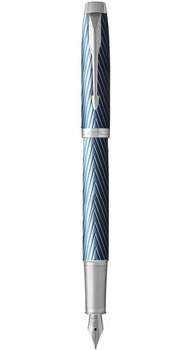 Перьевая ручка Parker IM 17 Premium Blue Grey CT FP F 24 911