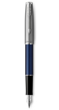 Перова ручка Parker SONNET 17 Essentials Metal & Blue Lacquer CT FP F 83 711