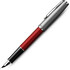 Перова ручка Parker SONNET 17 Essentials Metal & Red Lacquer CT FP F 83 611
