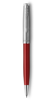Шариковая ручка Parker SONNET 17 Essentials Metal & Red Lacquer CT BP 83 632