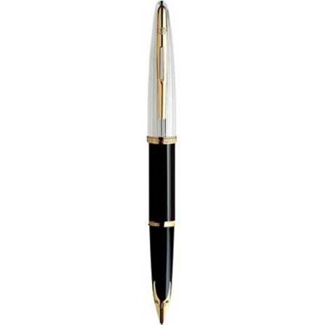 Ручка Waterman CARENE Deluxe Black-silver FP F 11200