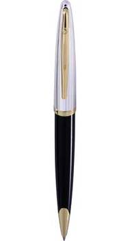 Ручка Waterman CARENE Deluxe Black-silver BP 21200