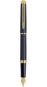 Ручка Waterman HEMISPHERE Mаtte Black FP F 12003