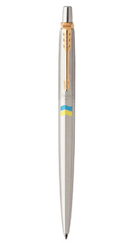 Кулькова ручка Parker JOTTER 17 SS GT BP Флаг жовто-блакитний 16 032_R8