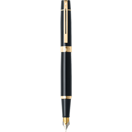 Перова ручка Sheaffer Gift Collection 300 Glossy Black GT FP Sh932504