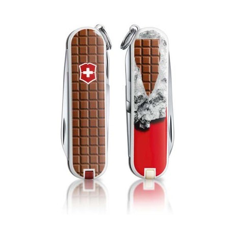 CLASSIC SD "Chocolate" 58мм 1сл 7 предметов цветн чехол ножн Vx06223.842