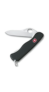 Складной нож Victorinox SENTINEL 111мм/4функ/черн.мат/одноруч/lock Vx08413.M3