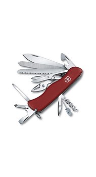 Складной нож Victorinox WORKCHAMP 111мм 21 предмет Красный нейлон Vx09064