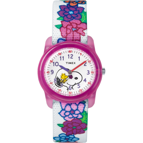 Дитячі Годинник PEANUTS Time Teacher Snoopy&Flowers Tx2r41700